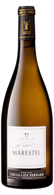 Bouteille de Roussette de Savoie Cru Marestel, Domaine Chevallier Bernard - vin blanc de Savoie riche et long