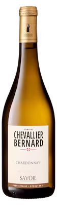 Bouteille de Savoie Chardonnay Domaine Chevallier Bernard - Vin blanc de Savoie fruité et long