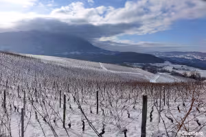 Hiver, neige, Jongieux